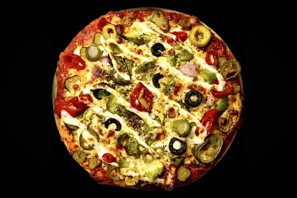 Vegie Onion Capsicum Pizza — photo 2